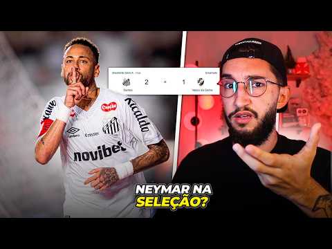 Vasco 1 x 2 Santos - NEYMAR JÁ MERECE ESTAR NA SELEÇÃO BRASILEIRA? 🇧🇷