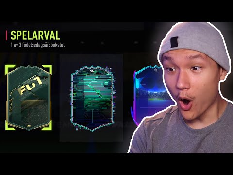 Jag öppnade 10x Fut birthday Årsboksslutsspelarval i FIFA 22 och fick detta..