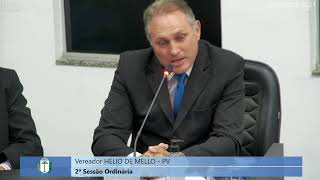 Sessão ordinária Câmara de Vereadores de Irati 14/02/2023