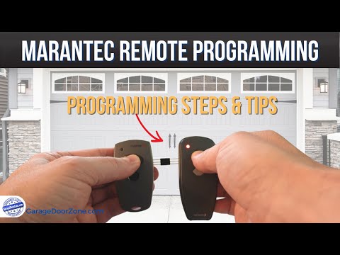 Programming A Marantec Remote - How to Program Additional Remotes to Marantec Garage Door Opener