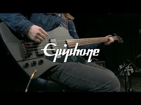 Обзор бас-гитары Epiphone Goth Thunderbird-IV Bass