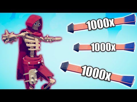 SKELETON GIANT vs 1000x OVERPOWERED UNITS - TABS | Totally Accurate Battle Simulator 2023