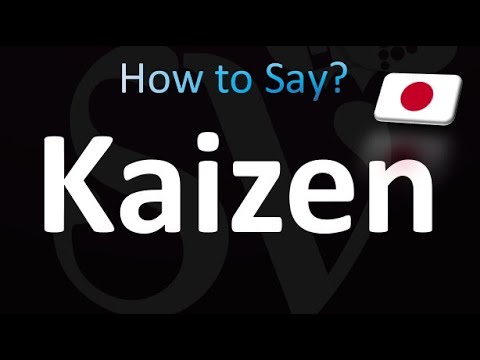 How to Pronounce Kaizen (Japanese 5S Method)