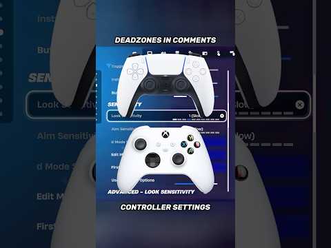 Controller SETTINGS = Aimbot 🎯 #fortnite #shorts