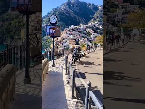 View of Amali Coast from land and air