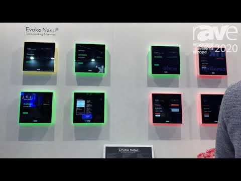 ISE 2020: Evoko Unveils Naso, a Stand-Alone, Dedicated Room Booking System