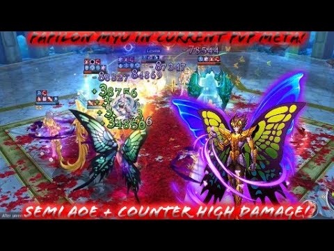 Saint Seiya: Awakening (KOTZ) - Papilon Myu in Current PvP Meta! Semi AOE Counter High Damage!