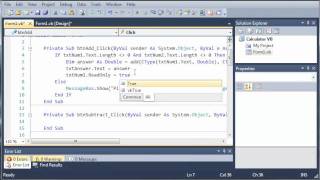 Visual Basic Tutorial - 56 - Calculator Part 3