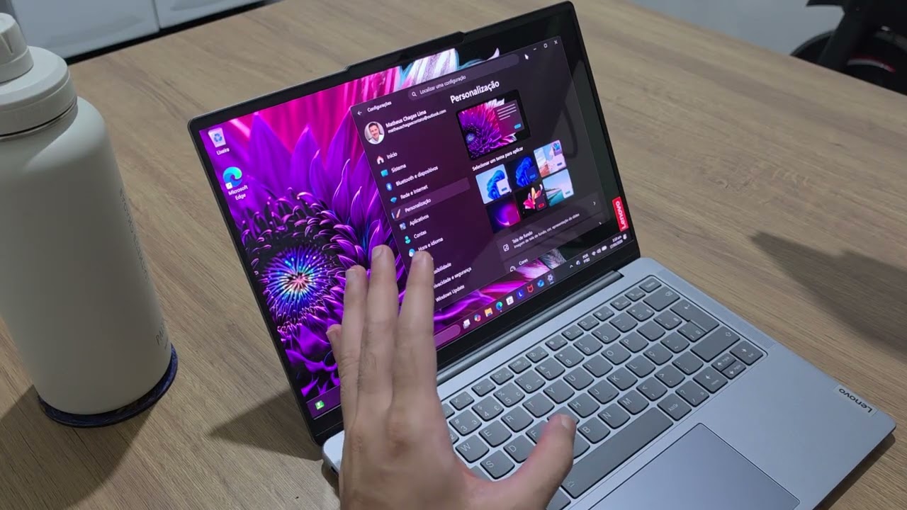 Miniatura da avaliação em vídeo de Notebook Lenovo Yoga Slim 7 14IMH9 Intel Core Ultra 7 16GB 512GB SSD 14 Polegadas