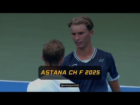 Astana Challenger 2025 F: Alexandr Binda vs. Nicolai Budkov Kjaer [2] Extended Highlights