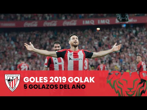 Imagen de portada del video ⚽️ 5 de los mejores goles de 2019 del Athletic Club ⚽️