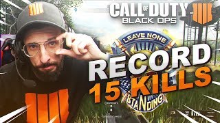Mon *record de kills* sur blackout call of duty : battle royale 