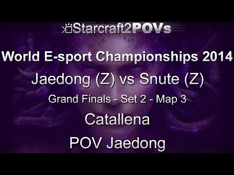 SC2 HotS - WEC 2014 - Jaedong vs Snute 2 - Grand Finals - Map 3 - Catallena - Jaedong