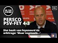 Slot baalt van Feyenoord én arbitrage: 'Maar nogmaals...'