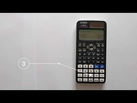 How to change the Brightness and Contrast Settings on Casio Classwiz fx-991EX Calculator