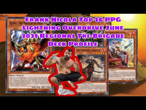 Frank Nicola PPG Lightning Overdrive June 2021 Regional Tri-Brigade Zoo 9th Place Deck Profile