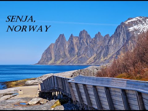 Exploring the island of Senja in Norway on a relaxing drive