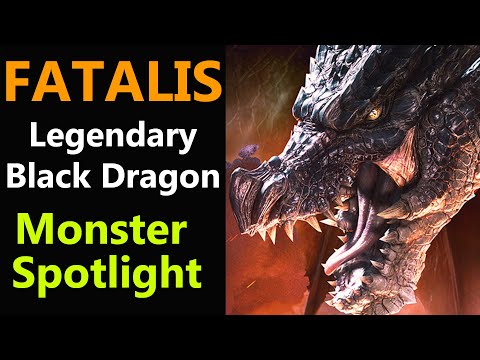 MHW: Fatalis Legendary Black Dragon | What is Fatalis | Lore | Evolution | Spotlight | Final Monster