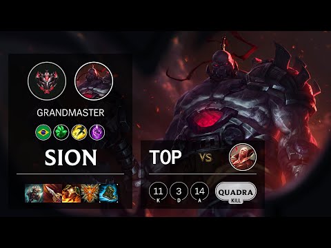 Sion Top vs Vladimir - BR Grandmaster Patch 10.22