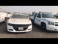 Homeland security Police Tahoe at Government Fleet Auction! QUICK LOOK