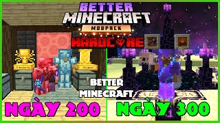 MINECRAFT TÓM TẮT 300 NGÀY BETTER MINECRAFT SIÊU KHÓ