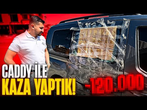 CADDY İLE KAZA YAPTIK ! Haftalık Vlog