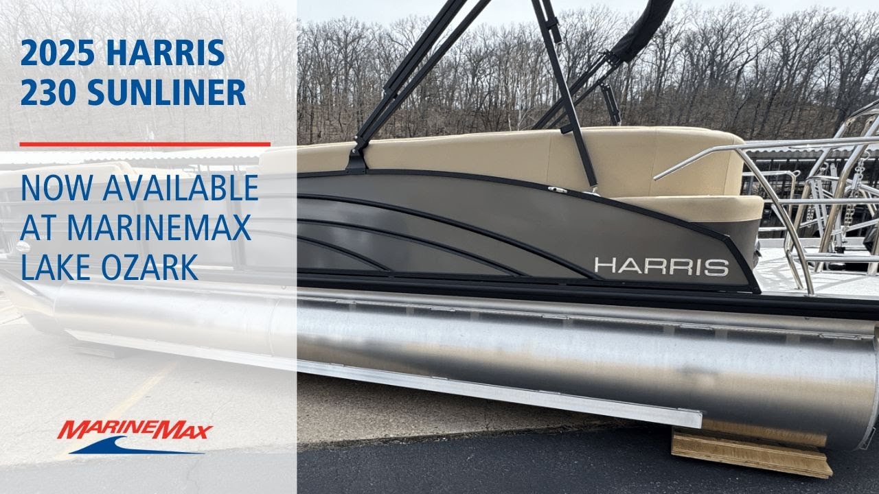A photo of this 2025 Harris 230 Sunliner