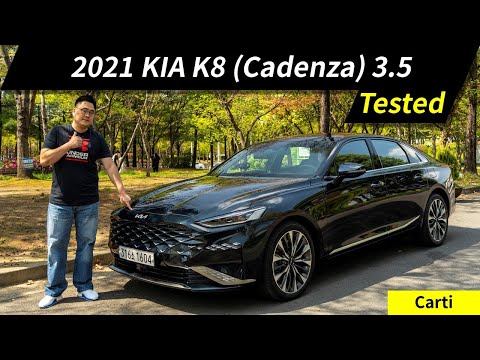 2021 KIA K8 (Cadenza) 3.5 Review - Test Drive and Road Test '300hp FF Hi-Tech Sedan'