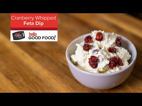 Cranberry Whipped Feta