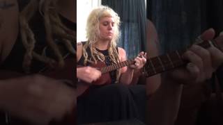 Knives from Bavaria- Dean &amp; Britta ukulele cover by Heather Lambert