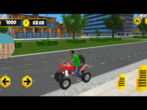 ATV Bike Taxi Simulator 2021 | Bike Driving Games_Best Android Gameplay