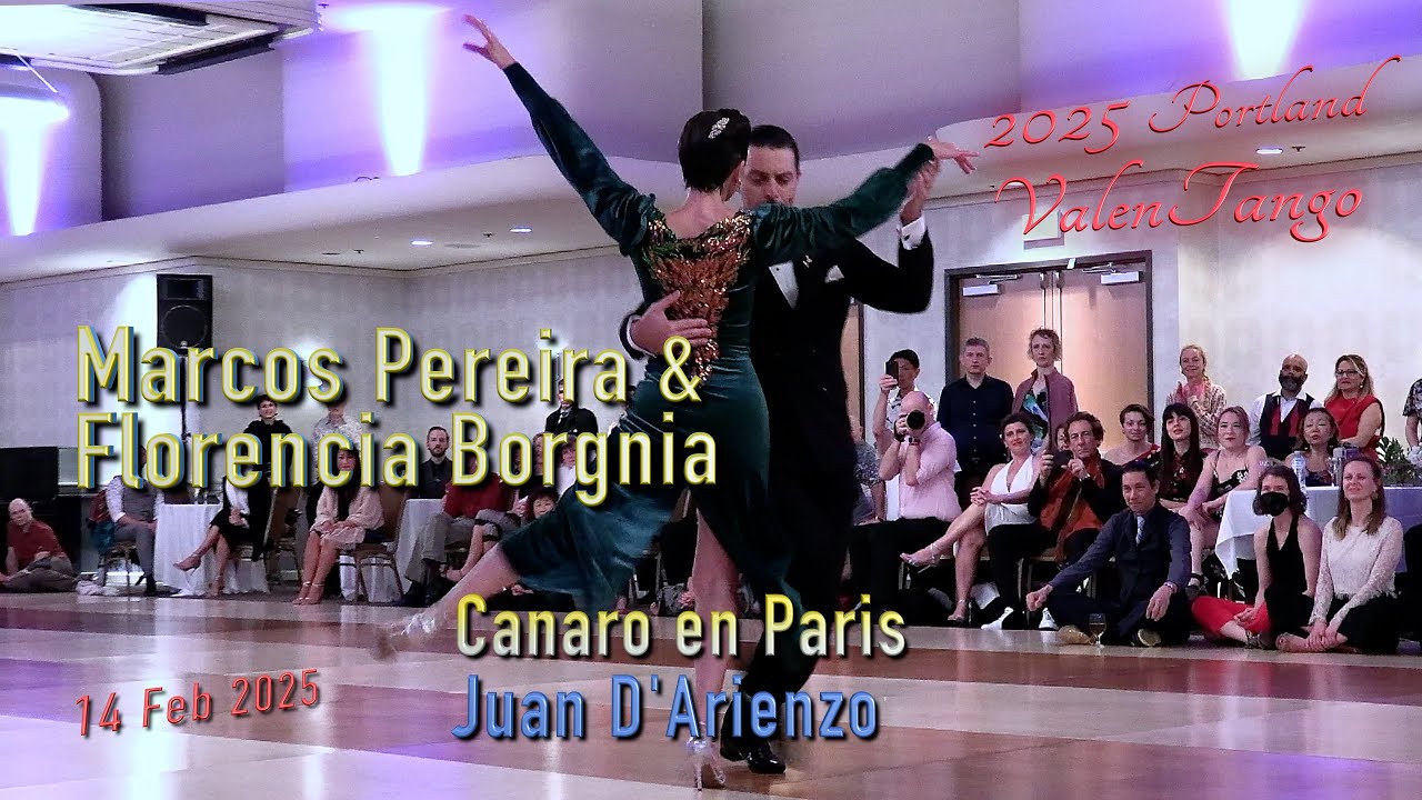 Video thumbnail for Marcos Pereira & Florencia Borgnia - Canaro en Paris - D'Arienzo - ValenTango 2025