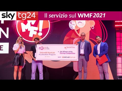 Il servizio di SKYTG24 - Mondo startup e innovazione al WMF