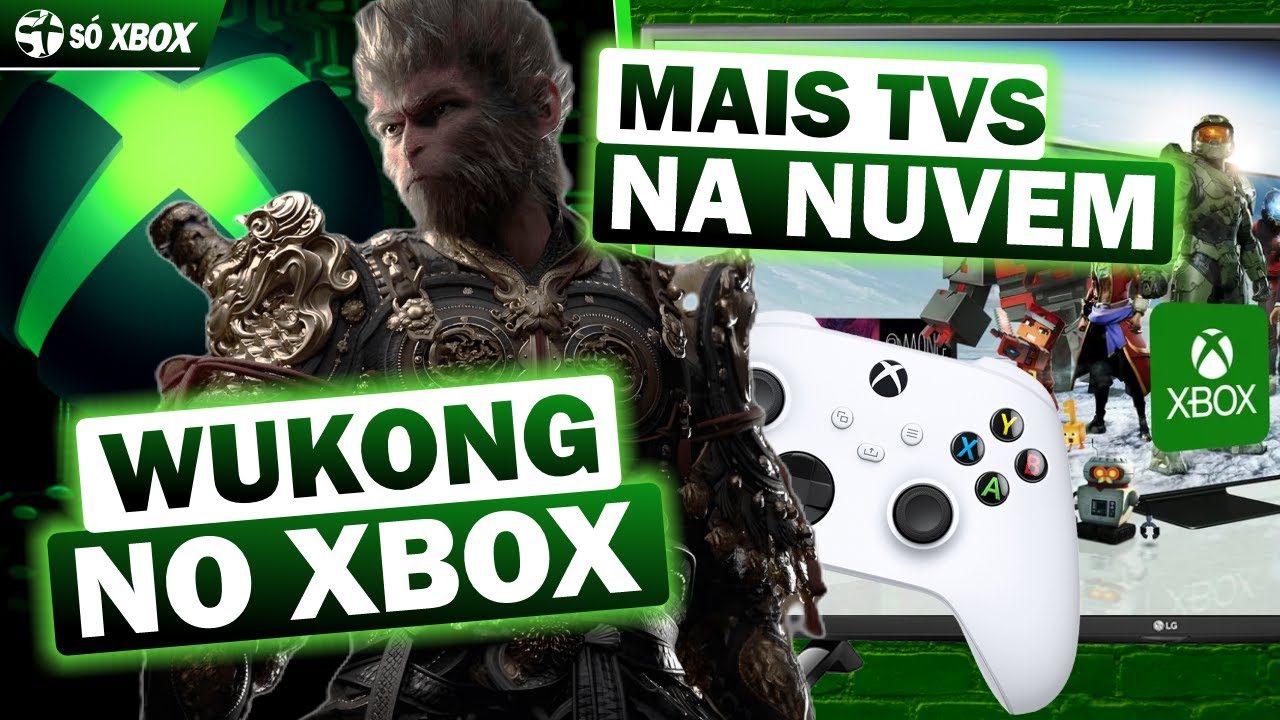 FINALMENTE WUKONG no XBOX em BREVE e MAIS TVS na NUVEM com GAME PASS!