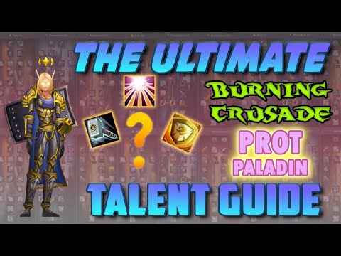 Prot Paladin Talent Guide - TBC Classic