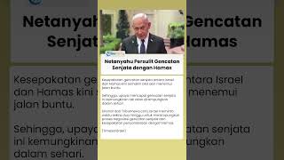 Negosiasi Gencatan Senjata Alot, Israel Minta Waktu 2 Minggu Rampungkan Kesepakatan