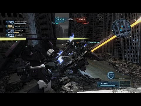 MOBILE SUIT GUNDAM BATTLE OPERATION 2 | AMX-117LG GAZ-L Grau on Ruined City