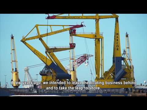 Emission reduction for floating crane Marcor | DGMR