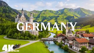 Germany 4K ULTRA HD | Fairytale Castles & Peaceful Countryside for Deep Sleep & Relaxation