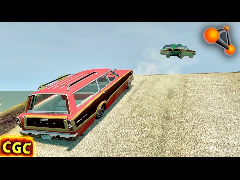 Unreal High Speed Jumps #274 BeamNG Drive 😄