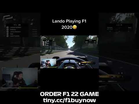 Lando during Monza carnage! #f1game #shorts