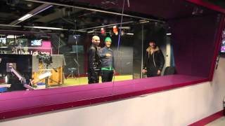 RaOol at BBC Radio 1 with Nihal for the WORLD EXCLUSIVE of Meri Rani - Set To Blow