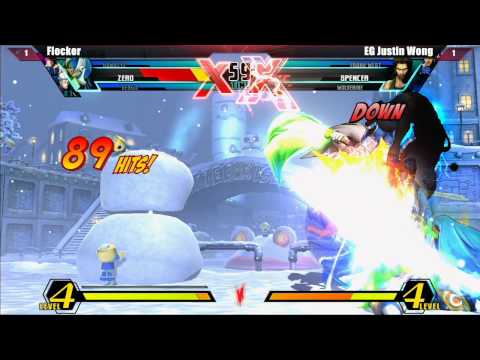 UMVC3 Winner's Final Flocker vs EG Justin Wong East Coast Throwdown V Tournament