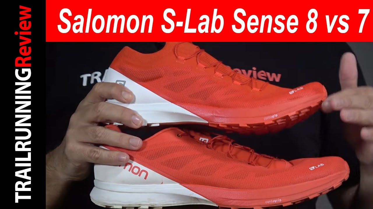 Watch Salomon S-Lab Sense 8 VS Salomon S-Lab Sense 7 Now Salomon S-Lab Sense 8 VS Salomon S-Lab Sense 7