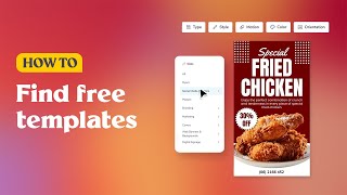 How to find free templates
