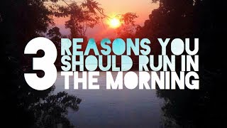3 Reasons You Should Run in the Morning