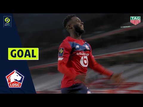 Goal Jonathan BAMBA (48' - LOSC LILLE) LOSC LILLE - RC LENS (4-0) 20/21