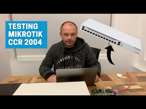 MikroTik CCR2004 Performance Test Part 1