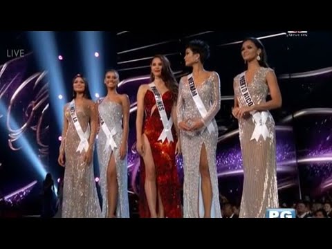 Miss Universe 2018 Top 5 Announcement Question and Answer