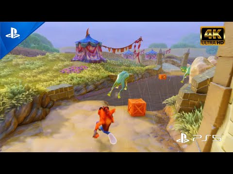 Crash Bandicoot N. Sane Trilogy (PS5) 4K HDR Gameplay - Part 13